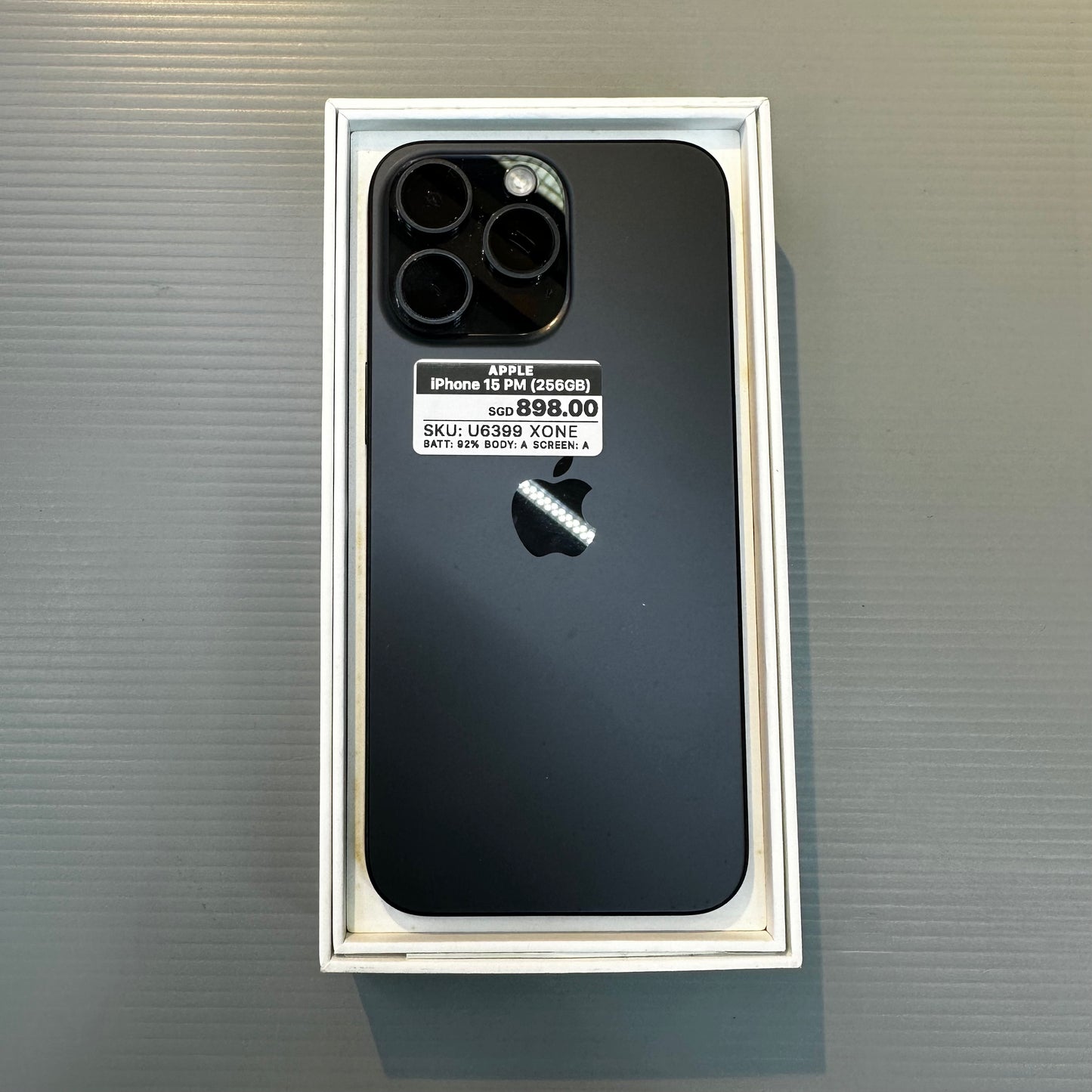 Apple iPhone 15 Pro Max  (256GB) - #U6399/Pre-Owned