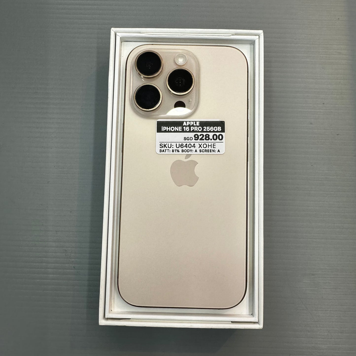 Apple iPhone 16 Pro (256GB) - #U6404/Pre-Owned