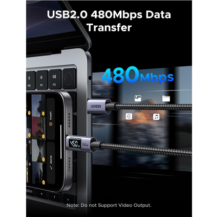 UGREEN USB-C to USB-C PD Fast Charging Cable (2M) - L530