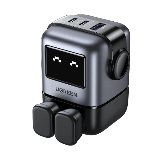 UGREEN 65W Uno RG 3-Port Robot GAN Fast Charger - CD361