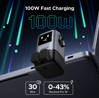 UGREEN 100W Uno RG 4-Port Robot GAN Fast Charger - X688