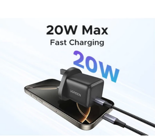 UGREEN USB-C GaN Fast Charger (20W)
