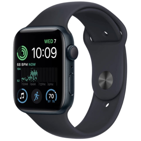 Apple Watch SE (Gen 2)<div style="font-size:80%">(44mm/GPS)<br>Midnight Aluminium</FONT></DIV>