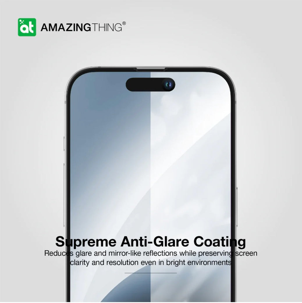 AMAZINGTHING Radix Anti-Reflection 3D Tempered Glass iPhone 15 Pro