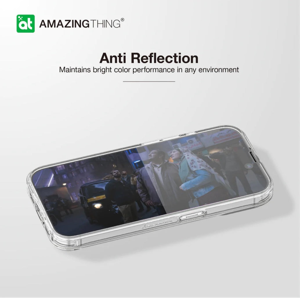 AMAZINGTHING Radix Anti-Reflection 3D Tempered Glass iPhone 15 Pro Max