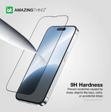 AMAZINGTHING®<br>Radix Ultra Clear<br>Tempered Glass<br>iPhone 15