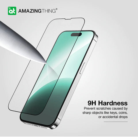 AMAZINGTHING®<br>Radix Matte<br>Tempered Glass<br>iPhone 15 Pro Max