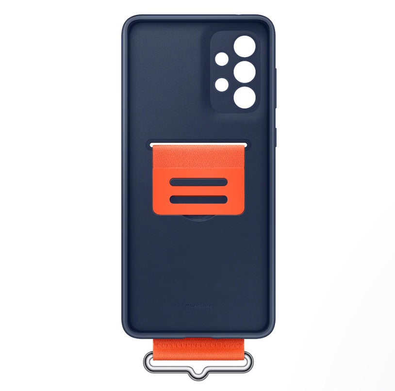 Samsung Original A73 5G  Silicone Cover With Strap