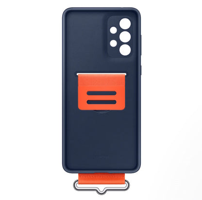 Samsung Original A73 5G  Silicone Cover With Strap