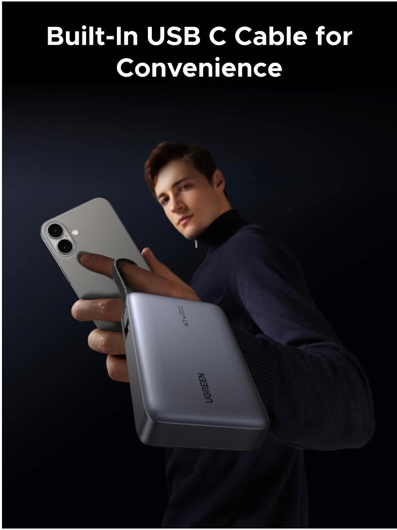 UGREEN 20000mAh 67W Power Bank (CCC) - PB550