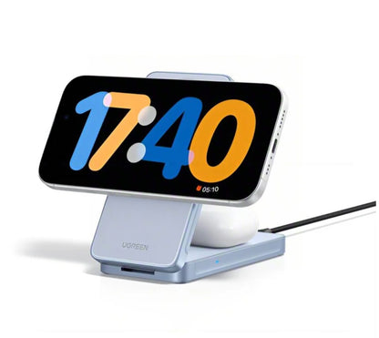 UGREEN Qi2.2 30W 2-in-1 Magnetic Wireless Charger - W756