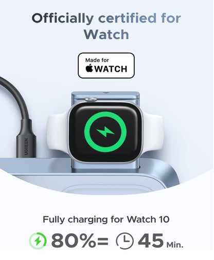 UGREEN Qi2.2 45W 3-in-1 Magnetic Wireless Charger - W711