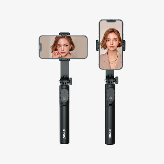 BWOO BO-ZP13 Selfie Stick Travel Tripod with Remote Control and Phone Holder