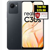 Realme C30s<div style="font-size:80%">(64GB/3+4GB RAM)<br><font color="red">Free TWS Bluetooth</font></div>