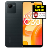 Realme C30<div style="font-size:80%">(64GB/4GB RAM)<br><font color="red">Free TWS Bluetooth</font></div>