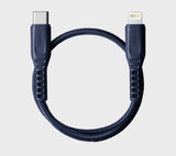 Uniq Flex Lightning Cable<br>30cm USB-C to Lightning<br>PD Full Speed Charge