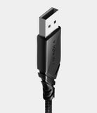 Energea DuraGlitz Cable<br>18cm USB-A to USB-C<br>USB 2.0