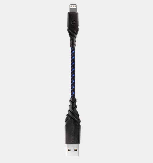 Energea DuraGlitz Cable 18cm 2-1 Lightning to USB-C