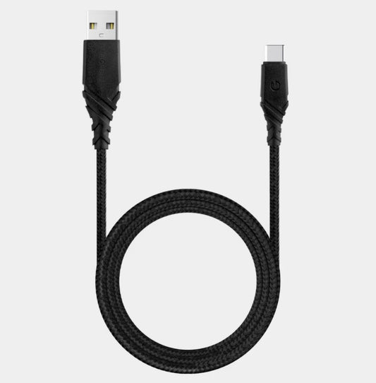 Energea DuraGlitz Cable 1.5m USB-C to USB-A USB 2.0