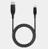 Energea DuraGlitz Cable<br>1.5m USB-A to Lightning