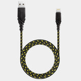Energea DuraGlitz Cable<br>1.5m USB-A to Lightning