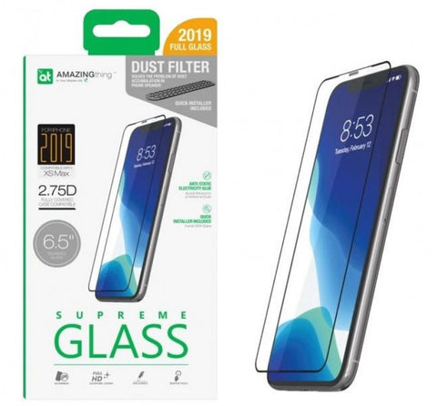 Amazingthing<br>2.75D Clear<br>Tempered Glass<br>iPhone 11 Pro Max/XS Max