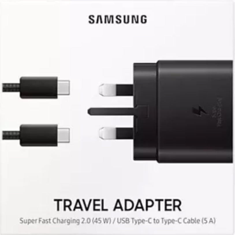 Samsung 45W Type-C Super Fast Charger 2.0 (Include 1.8m Type-C Cable)