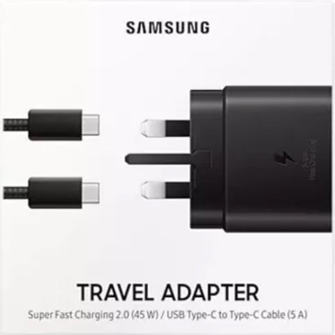 Samsung 45W Type-C<br>Super Fast Charger 2.0<br>(Include 1.8m Type-C Cable)