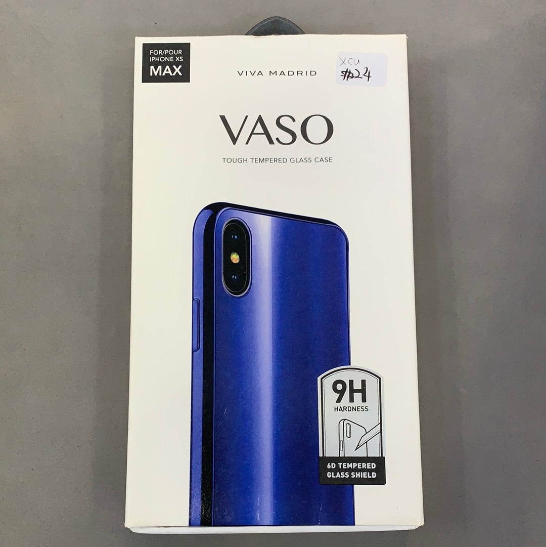 Viva Madrid Vaso Tough Tempered Glass Case iPhone Xs